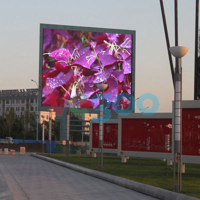 Κίνα Αδιάβροχη υπαίθρια διαφήμιση οδηγημένη επίδειξη MTBF χρώματος P10mm πλήρης 50000 ώρες προμηθευτής