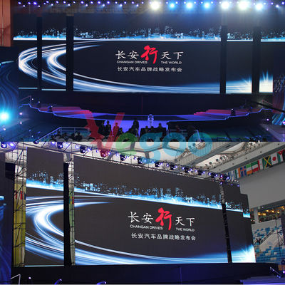 Κίνα Εμπορικές οδηγημένες οθόνες 1R1G1B επίδειξης των ελαφριών P4 οδηγήσεων ενοικίου/μαύρος λαμπτήρας SMD2121 προμηθευτής