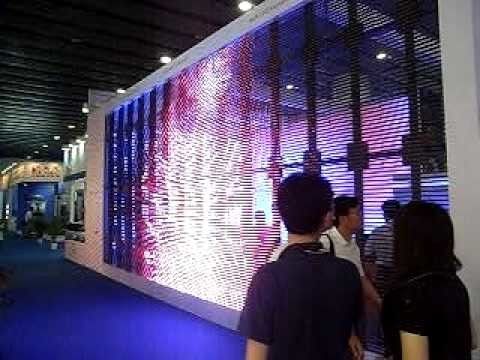 Κίνα Ελαφρύς εξαιρετικά λεπτός διαφανής οδηγημένος τηλεοπτικός τοίχος με 2 έτη εξουσιοδότησης προμηθευτής