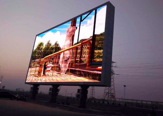 Κίνα Τηλεοπτική οθόνη διαφήμισης φωτεινότητας P5.95 250×250 υπαίθρια προμηθευτής