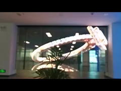 διάφανη οθόνη led