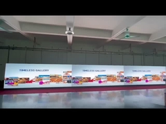 Ενοικίαση LED οθόνης P4.81mm Curved Aluminium Cabinet 500x500mm Γρήγορη συναρμολόγηση για εκδηλώσεις εξωτερικού