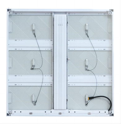 Π10 Εξωτερική οθόνη LED 960X960mm Αλουμινίου ντουλάπι SMD3535 φωτεινότητα 6500CD/m2 εξοικονόμηση ενέργειας