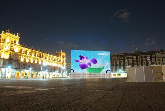 P3.91 πλήρη βίντεο μίσθωσης οθόνης Hd χρώματος εσωτερικά οδηγημένα/AVI/MOV 65536 Pixel/M2
