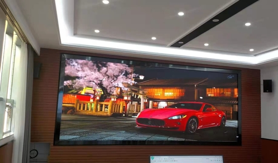 Εικονική οθόνη LED μικροσκοπικού εύρους P1.25 600*337.5mm