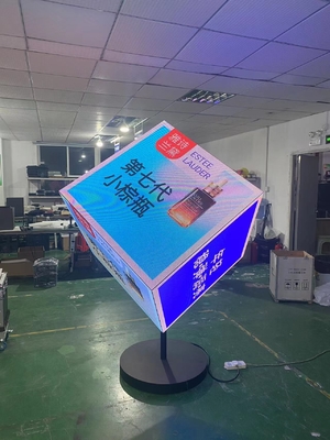 Ευέλικτες εφαρμογές υψηλής ανάλυσης Pixel Pitch 2.5mm LED Cube Screen για χώρους ψυχαγωγίας
