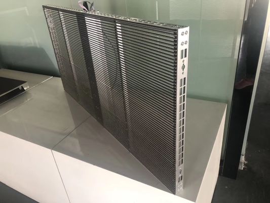 P3.91-7.8 διαφανές οδηγημένο γραφείο 500*1000mm εγκατάστασης προθηκών λεπτό ελαφρύ εύκαμπτο