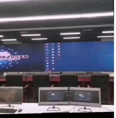 Εικονοκύτταρο πίσσα γραφείο αλουμινίου ρίψεων κύβων επίδειξης 1,25 χιλ. εσωτερικών πλήρων οδηγήσεων χρώματος 400 X 300 χιλ. ελαφρύς