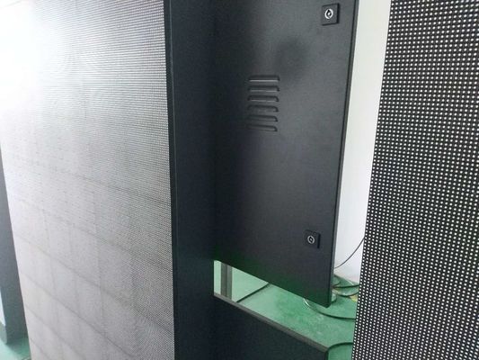 Οδηγημένο διαφημιστικό πινάκων υπαίθριο P5 κόκκινο γκρίζο μαύρο γραφείο σιδήρου ενότητας προσαρμοσμένο Size160x160mm