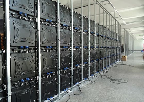 P4.81 ενοικίου υπαίθρια SMD τηλεοπτική πλήρης οθόνη επίδειξης χρώματος αδιάβροχη οδηγημένη με τον υψηλό καθορισμό και την υψηλή φωτεινότητα