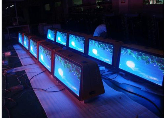 P5 πλήρες χρώματος SMD HD των υπαίθριων οδηγήσεων ταξί σημάδι διαφήμισης εγκατάστασης επίδειξης εύκολο