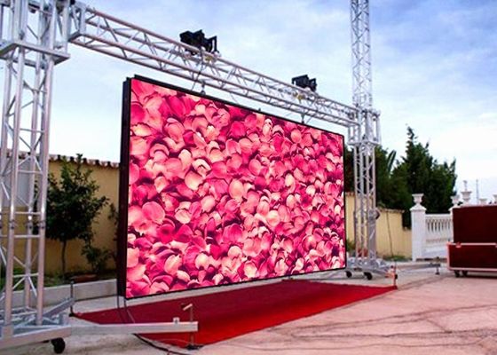 Τοίχος οθόνης σκηνικού υποβάθρου ενοικίου P4.81 250mm×250mm