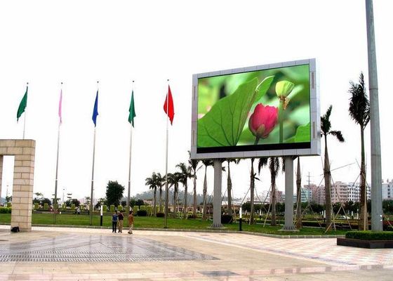 P10 καθόρισε την επίδειξη των υπαίθριων πλήρων οδηγήσεων χρώματος 960*960mm 1R1G1B
