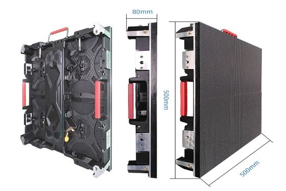 Επιτροπή σκηνικών τοίχων ενοικίου P4.81 9500K γραφείου αργιλίου