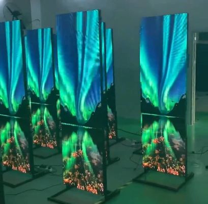 Επίδειξη των 3mm εσωτερικών πλήρων οδηγήσεων χρώματος αφισών MEDIA 760mmX1920mm