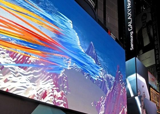 Πλήρες χρώμα 15 pixel πυκνότητα P8 σταθερή SMD LED οθόνη Πίνακα για εξωτερική διαφήμιση