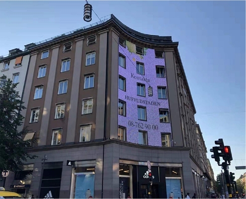 Υψηλή φωτεινότητα Αδιάβροχη εξωτερική διαφημιστική πινακίδα LED για διαφήμιση OOH
