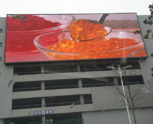 Εξωτερική οθόνη LED P4 P5 P8 P10 Εξωτερική οθόνη LED πλήρους χρώματος 960 X 960mm Μέγεθος ντουλάπις Φανταστική οθόνη LED διαφήμισης