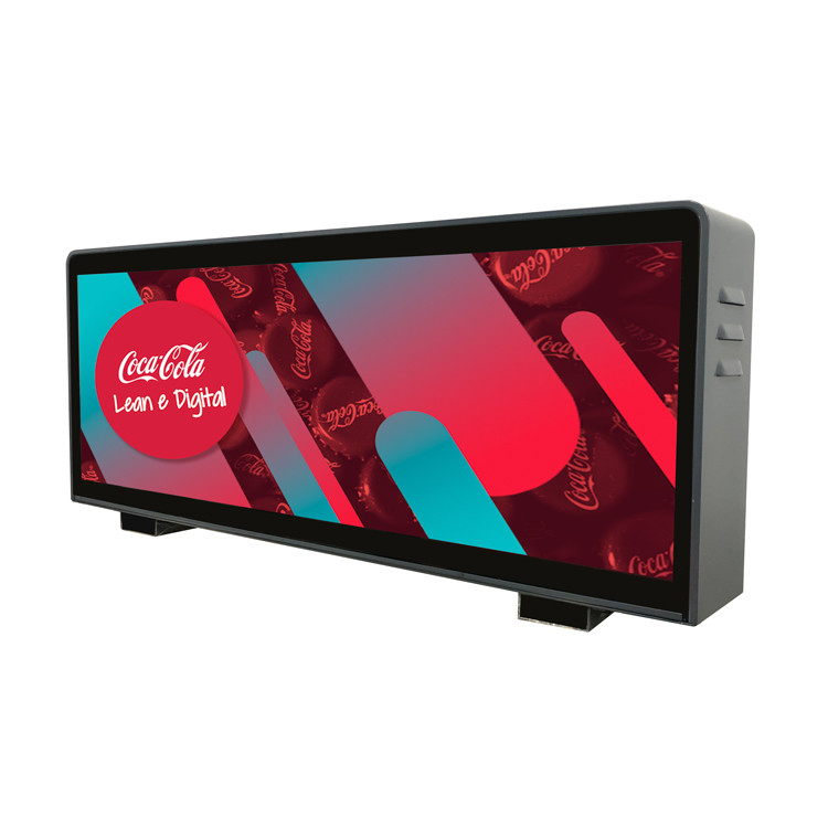 P4 Διπλής όψης οθόνη ταξί 960mmX 320mm Πλήρως χρωματική εξωτερική αδιάβροχη IP65