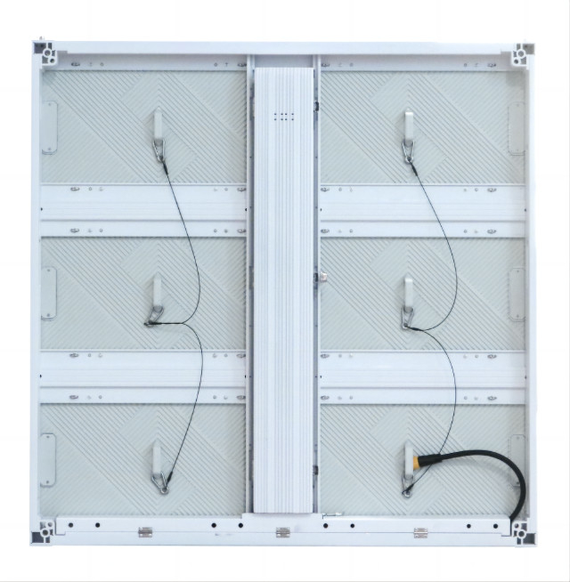 Π10 Εξωτερική οθόνη LED 960X960mm Αλουμινίου ντουλάπι SMD3535 φωτεινότητα 6500CD/m2 εξοικονόμηση ενέργειας