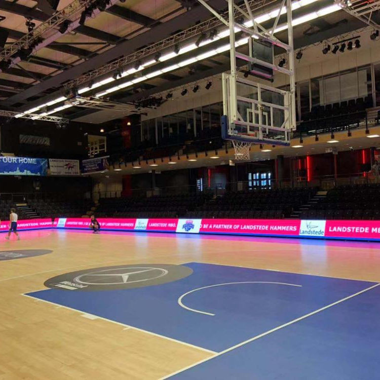P10 Εξωτερικά αθλήματα Πλήρης χρώσης οθόνη LED για στάδια 960x960mm με μαλακή μονάδα