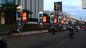 Υπαίθριο σύστημα σηματοδότησης Πολωνού τοτέμ οθόνης επίδειξης οδηγημένης βενζίνης στυλοβατών διαφήμισης βενζινάδικων προμηθευτής