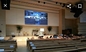 Τηλεοπτικός τοίχος επίδειξης HD P1.875-P4 των εσωτερικών οδηγήσεων στο σκηνικό παρουσίασης διάλεξης πινάκων πληροφοριών εκκλησιών προμηθευτής